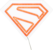 - Lampada LED Logo Superman, Da Parete, Con Cavo Di Alimentazione, Decorazione p LED Decorazioni da Parete price