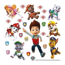 PAW Patrol Adesivi Parete 30x30cm Decalcomanie SET Cameretta Bambini Unisex Bambini Decorazione Camera Parete Decor Bebè price