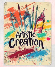 Quadro Creazione Artistica Decorazione Arte Metallo Poster Insegna Parete Camera da Letto Cucina Camera Parete Decor Bebè price
