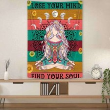 Decorazione casa spirituale boho arte parete arazzo extra large poster da appendere a parete yoga Camera Parete Decor Bebè price