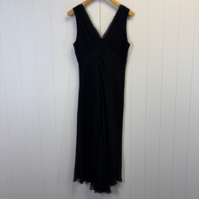Abito donna vintage Jonathan Martin Y2K babydoll orlo lattuga slip taglia 10 fata Slip Abito price