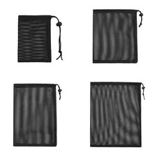 Sacchetto portabiancheria multiuso in rete resistente bianco nero borsa con coulisse Borsa Laundry Bebè price