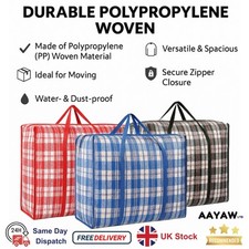 Sacchetti per bucato extra large grandi con cerniere sacchetti per immagazzinaggio resistenti borsa per vestiti - UK Borsa Laundry Bebè price