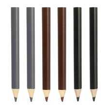 6 Pezzi Matite Colorate in Legno Matite Corte a Base di Olio, Grigio/Nero/Marrone Colored Pencils price
