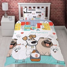 COPRIPIUMINO The Secret Life of Pets Animals COPRILETTO  140x200 set 2 pezzi Copriletto e set copriletto price