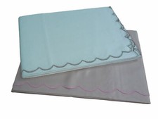 Copriletto estivo Misto Seta con smerlo. Matrimoniale, 2 piazze. Panna e Rosa. Copriletto e set copriletto price