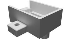 Supporto Binario per Mobile Cucina Cabinet Hardware Organizer Stampato Cucina Cabinet / Mobili price