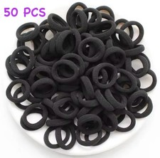 Elastici per capelli bambina palline piccole fasce morbide accessori senza strappi UK Hair Band Bebè price