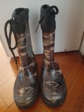 stivali da pioggia bambino in gomma colore mimetico N.31 Stivali Ragazzo price