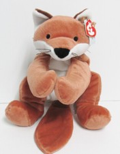 TY Cuscino Pal "Foxy", Volpe Marrone * PULITO IMMACOLATO *NOS - Nuovo con etichette come nuovo Safe Nanna Pillow Bebè price