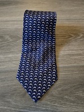 BIJOUX TERNER CRAVATTA UOMO blu modello delfino 100% SETA fatta a mano. Bijoux Uomo price