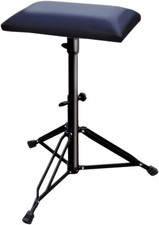 Soundlab Sgabello per Batteria con Gambe Pieghevoli e Sedile Stile Quadrato Nero Folding Sgabello price