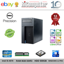 OFFERTA PC Desktop Dell Precision i3 8GB HDD 500GB Windows 11 Pro Computer Desktop price