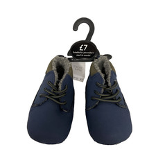 Scarpe carrozzina blu Next nuove con etichette bambino età 3-6 mesi stivaletti pre-camminatori stringati Bambini Booties Unisex price