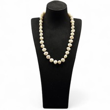 16" Nacre Pearl Necklace – Iridescent Shell Gemstone – Certified Authentic Pearl Collana price
