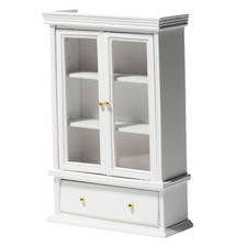 Casa delle bambole 1:12 mini mobili libreria libreria armadio armadio bambola giocattolo Library Cabinet price