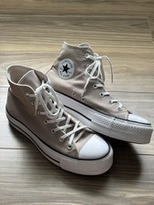Converse Chuck Taylor All Stars Lift Platform High Top Donna US 9 Beige EU 40 Scarpe Platform price