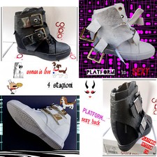 SCARPE DONNA ZEPPA INTERNA PLATFORM SNEAKERS SPORTIVE  vv Scarpe Platform price