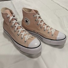 Sneakers alte Converse Chuck Taylor All Star Lift Platform in argilla rosa Scarpe Platform price
