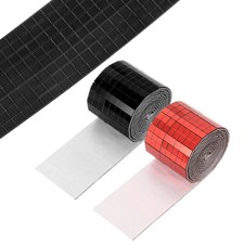 5x5mm Specchi Autoadesivi Piastrelle Mosaico, 3200 Pezzi Adesivo Mosaico, Rosso Nero Sticker Specchio price