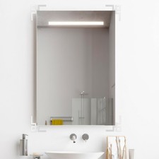 4 Pezzi Adesivo Specchio Decorazione Parete Soggiorno Specchi Adesivi Sticker Specchio price
