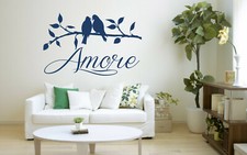 Adesivo arte parete vinile citazione Amore decalcomania murale, finestra specchio casa camera da letto, amore Sticker Specchio price