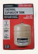 Serbatoio di espansione termica Everbilt 2 Gal 3/4 Mip nuovo in scatola originale di fabbrica Expansion Canotta price