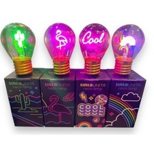 Lampada in Vetro da Tavolo o Scrivania Neon Lamp Tinta Unita - 4 soggetti Ufficio Scrivania Lamp price