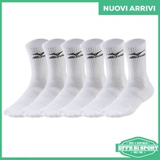 Calzino da tennis Mizuno uomo calza ragazzo set 3 paia sport traspirante logo Set Calze Ragazzo price