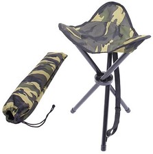 Sgabello da seduta pieghevole Woodland mimetico alto 22" pieghevole con borsa per il trasporto Portable Alto Sedia price