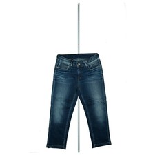 Teddy Smith da Donna Ragazza Jeans Stretch Capri Bermuda Pantaloni Magro W26 Blu Capri Pantaloni Ragazzo price