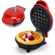 MINI PIASTRA CIALDE PER WAFFLE ANTIADERENTE ELETTRICA DOLCI 350W MACCHINA WAFFLE Piastra per waffle price
