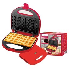 Piastra per Waffle Panini 750W Machina Elettrico Waffle a 2 Posti con Rivestimen Piastra per waffle price