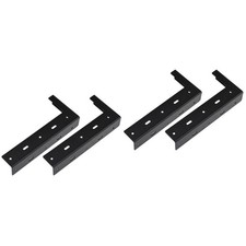 Set 2 Staffe a Parete Resistenti Mensola Galleggiante da Appendere per Armadio Angolo Set Cucina Corner price