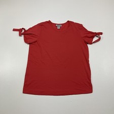 Camicia Anthony Richardson donna taglia XL manica corta manica spacco fiocco accento Arm Sleeves Donna price