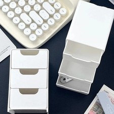 CASSETTI PORTAOGGETTI IN PLASTICA 3 LIVELLI TORRE CARRELLO UNITÀ SCRIVANIA CASA SCUOLA UFFICIO Ufficio Drawer Unit price