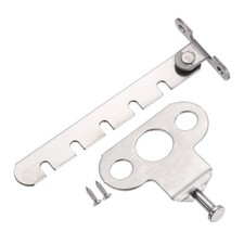 Blocco finestra regolabile con 5 fessure e foro grande, per limitatore, argento Blocco finestra regolabile price