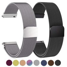 Cinturino Orologio Acciaio Inox 18mm 20mm 22mm Quick Fit Milanese Loop Bracelet Accessori per bracciale smart price