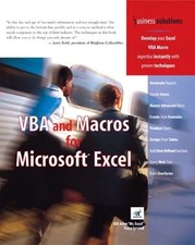 VBA and Macros for Microsoft Excel (Business Solutio... by Jelen, Bill Paperback Software educativo per informatica e programmazione price