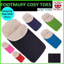 FOOTMUFF Accoglienti Piedi Universale Lana Pecora Carrycot Passeggino passeggino Pram Passeggino-carrozzina Footmuff price