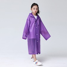 Kid Raincoat Simple EVA addensato traslucido per ragazza Kid Child Raincoat Ragazza price