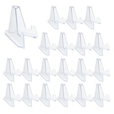 yuntop 20 Confezioni Cavalletto Acrilico Espositore Mini Supporto Trasparente Easel price