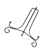 Espositore portapiatti cavalletto in ferro nero 2 pezzi per decorazione casa Easel price