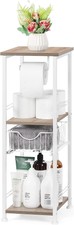 Organizzatore bagno indipendente 3 livelli supporto carta igienica stretto con cassetto Drawer Mensola price