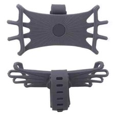 SUPPORTO CELLULARE TELEFONO UNIVERSALE IN SILICONE PER BICI MOTO PASSEGGINO Supporto per Telefono price
