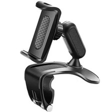 SUPPORTO PER AUTO UNIVERSALE PORTA TELEFONO CELLULARE SMARTPHONE PINZA CRUSCOTTO Supporto per Telefono price