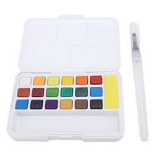 Set pittura acquerello viaggio 18 colori vivaci lavabile per artisti studenti OU Watercolor Paint price