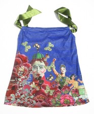 Desigual Vest _ Maaner Ragazza Tunica [ Tgl 7/8 - 122/128] Blu Nuovo & Conf. Vest Ragazza price