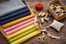 Sgombero Tessuto Policotone Misto Tinta Unita Tessuto Artigianale Poli Materiale MA820 Fabrics price