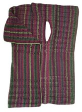 Poncho gilet lungo lana fatto a mano artigianale donna ragazza taglia unica Poncho Ragazza price